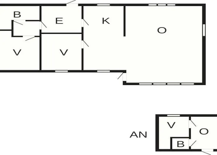 6 Person In Vaeggerlose Ferienhaus Bøtø By